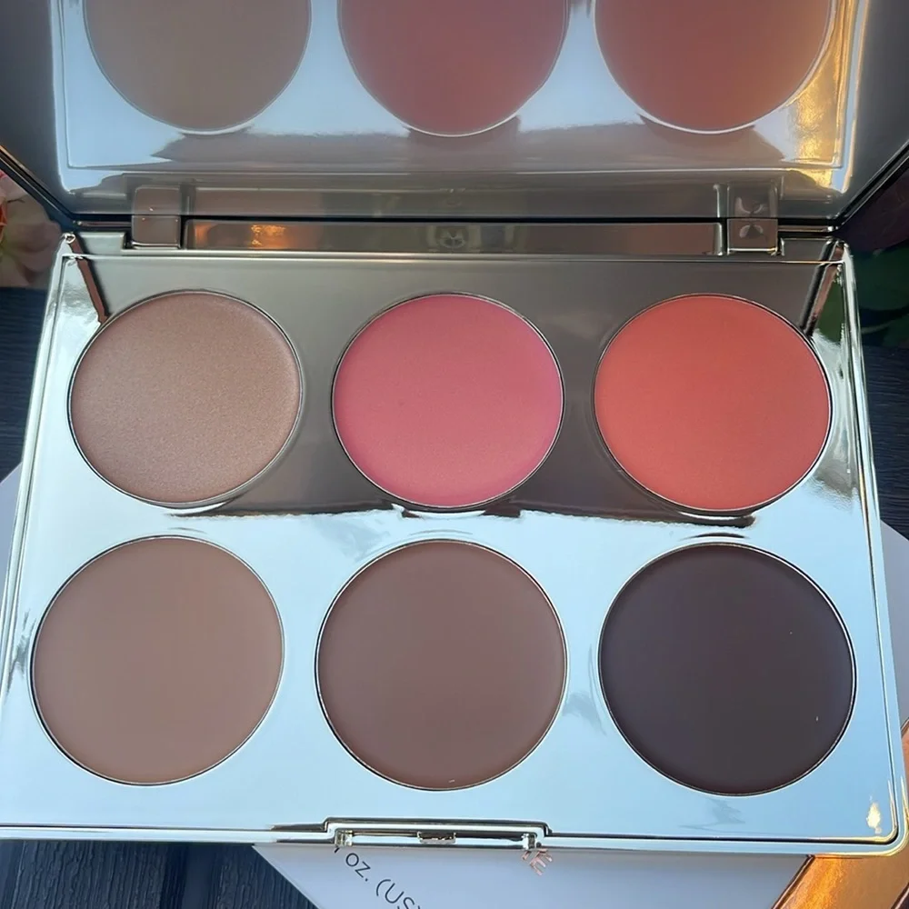 Iconic London - Multi-Use Cream Blush, Bronze & Highlight Cream Palette